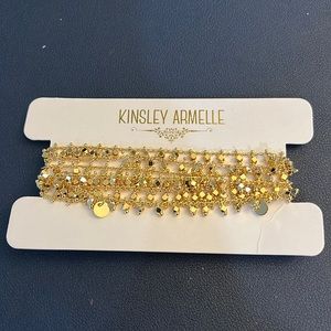 Kinsley Armelle Wrap Gold Bracelet